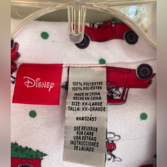 DISNEY MICKEY MOUSE CHRISTMAS PAJAMAS - Picture 3 of 6